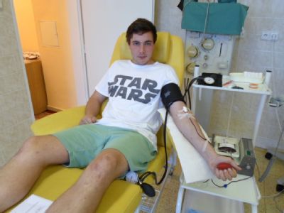 Na Transfúzní službě v Bruntále darovali krev studenti Střední školy automobilní