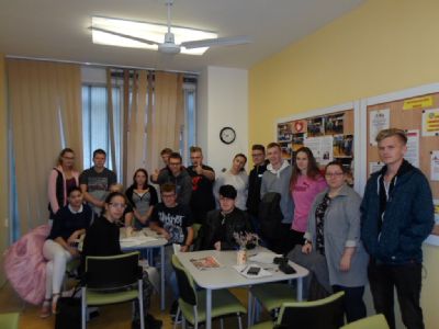 Na Transfúzní službě v Bruntále darovali studenti Střední průmyslové školy a Obchodní akademie