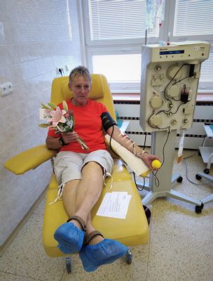 Hrdinství má mnoho podob, třeba dárce s 230 odběry krve na Transfúzní službě v Bruntále