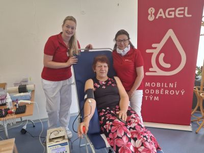 Mobilní odběrový tým AGEL Transfúzní služby zavítá do Dolní Moravice a Břidličné