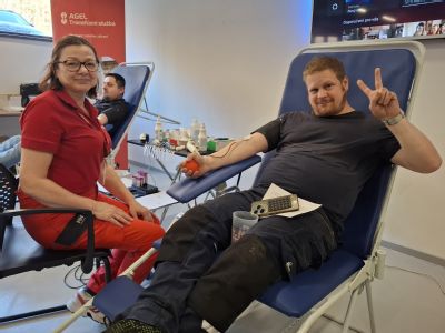 Mobilní odběr v Branticích překvapil: Tři čtvrtiny dárců darovali krev poprvé v životě